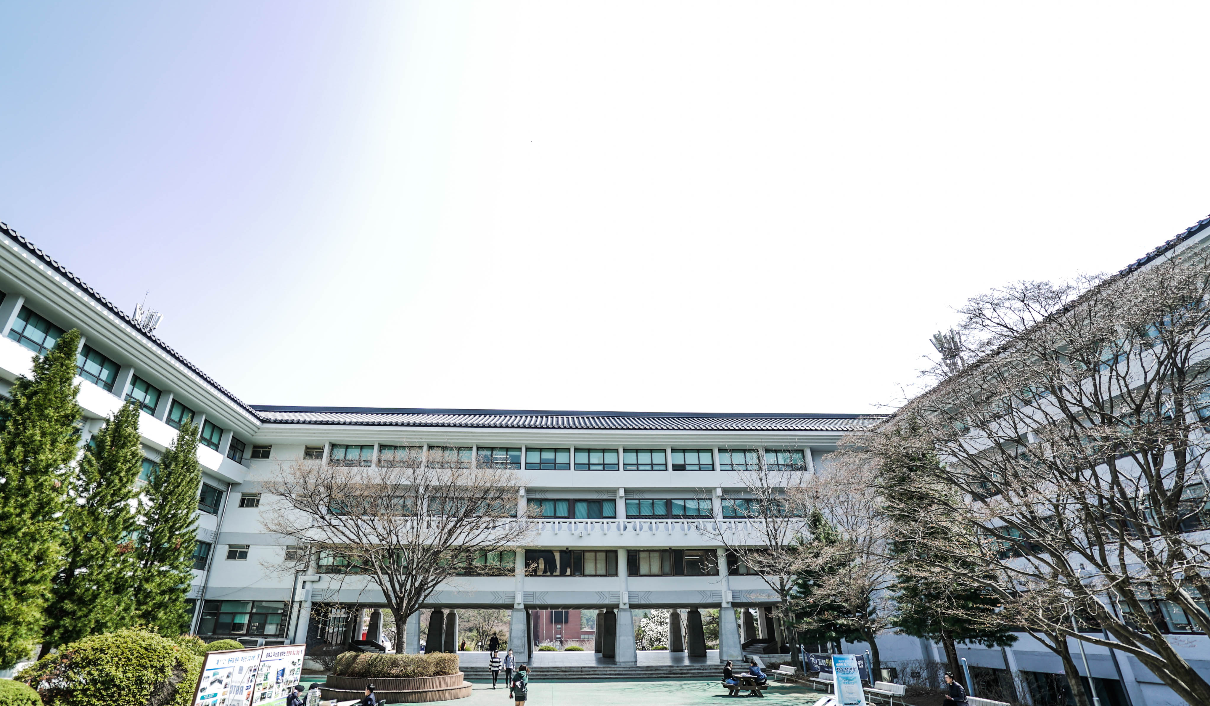 원효관 기와 지붕 교체